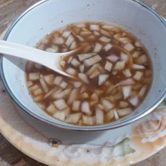 A picture of Onion Imli chutney.