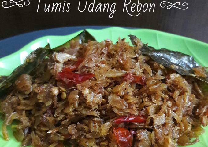 Tumis Udang Rebon