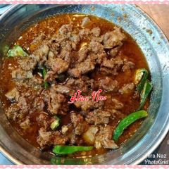 A picture of Mutton Karahi.