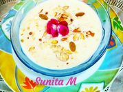 A picture of lotus seeds kheer