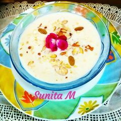 Coconut- Phool Makhana Kheer A picture of Coconut- Phool Makhana Kheer.