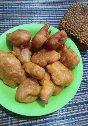 Foto resep Godog² cempedak medan alias galundeng jawa