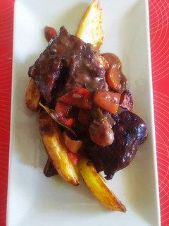 Una foto de Rabo de toro.Receta tradicional