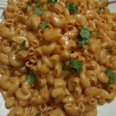 Spicy creamy macaroni A picture of Spicy creamy macaroni.