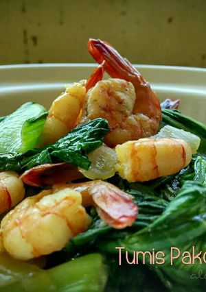 Foto resep Tumis Pakcoy Udang 🍤 ala MamaKen