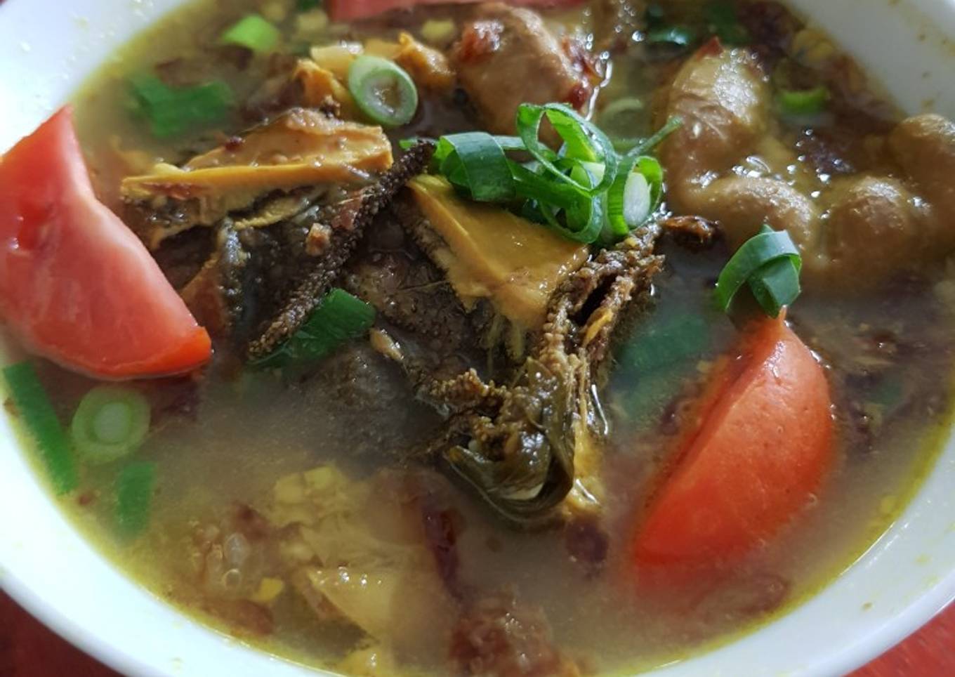 Soto Babat dan jeroan yang segar tanpa micin
