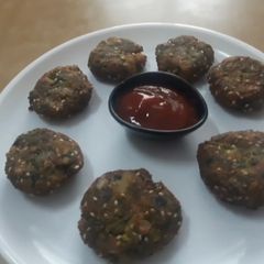 A picture of Palak Veg Kebab.