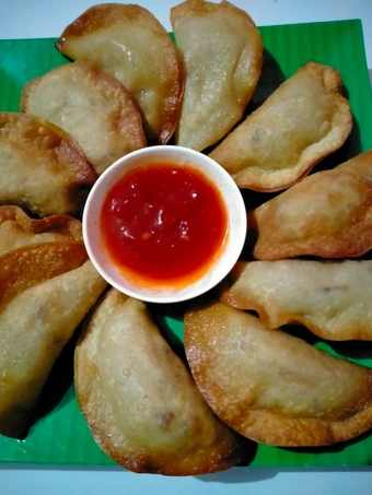 Cara Mudah Menyiapkan Resep  Pangsit goreng yang Enak, Sempurna