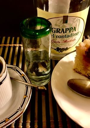 Una foto de Mi postre de uvas