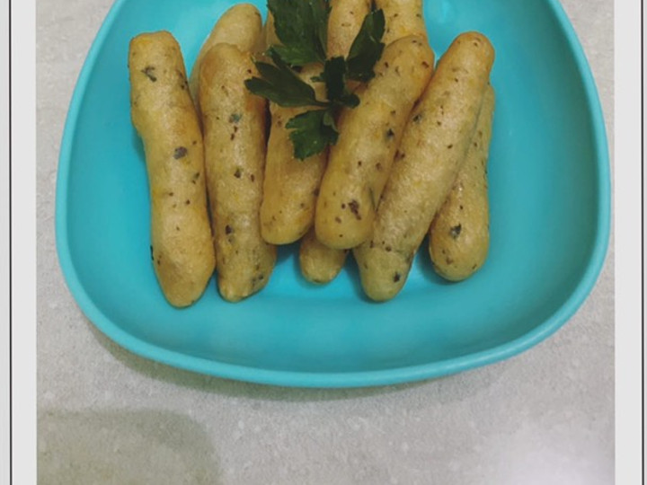 Resep: Potato cheese stick finger food mpasi 9 bulan Enak Dan Mudah