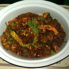A picture of Kabuli Karahi.