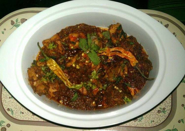 Recipe of Super Quick Homemade Kabuli Karahi

