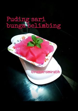 Foto resep Puding sari bunga belimbing