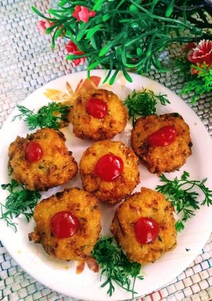 A picture of Vermicelli oats tikki.