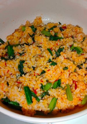 Foto resep Nasi goreng sego jagung
