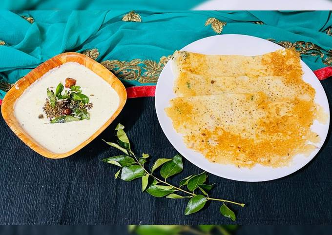 Steps to Prepare Thomas Keller Instant Rava Dosa