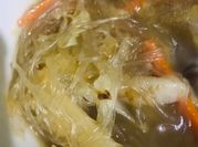 Una foto de sopa cebolla de china