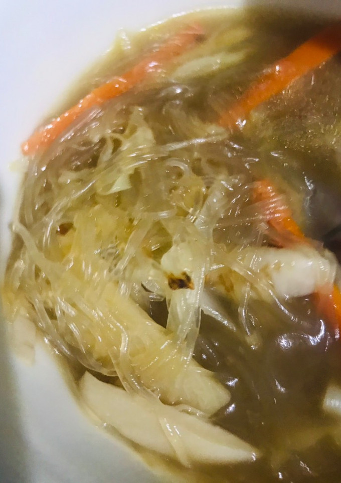 Una foto de Sopa de fideos chinos