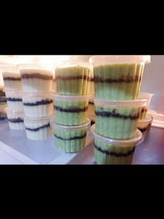 Foto resep Greentea Oreo Cheesecake