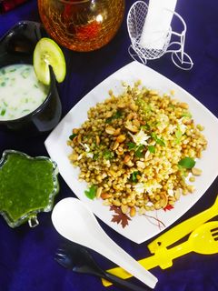 ઘૂઘરી ચાટ રેસીપી મુખ્ય ફોટો