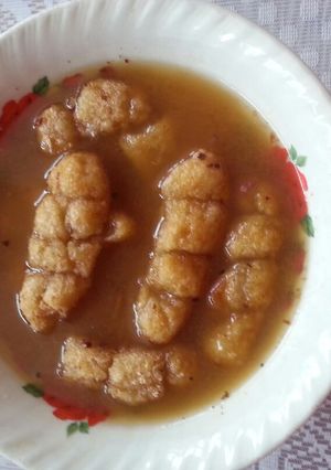 Foto resep Pempek tahu tanpa ikan