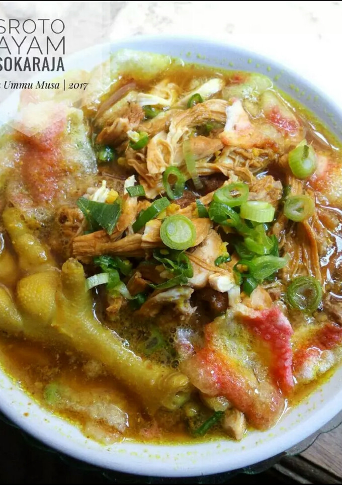 Foto resep Soto / Sroto Ayam Sokaraja Purwokerto Khas Banyumas
