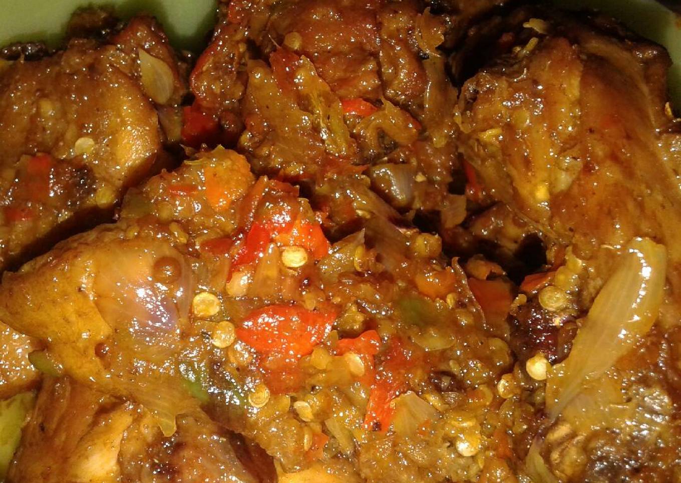 Balado ayam jontor