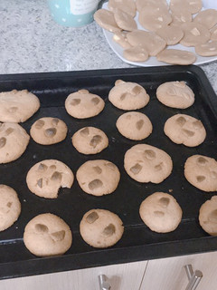 Una foto de Galletas con chips de chocolate blanco