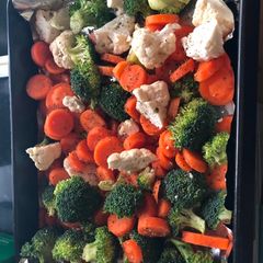 A picture of Baked vegetable salad.