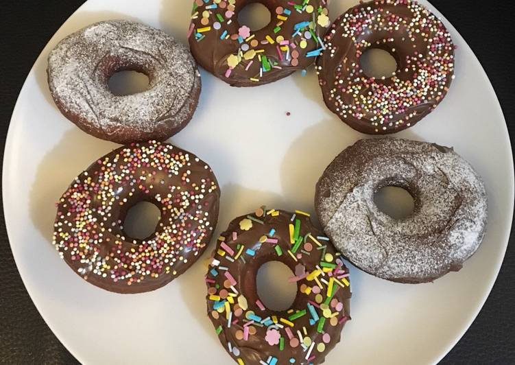 Chocolate donuts
