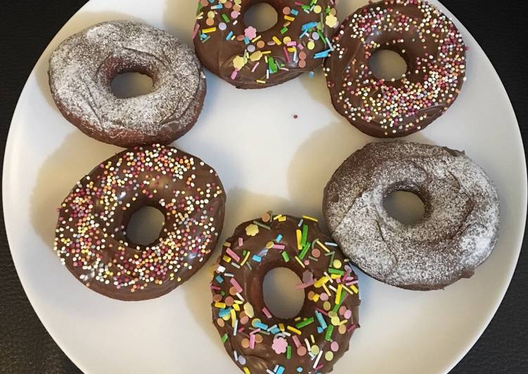 How to Prepare Super Quick Homemade Chocolate donuts