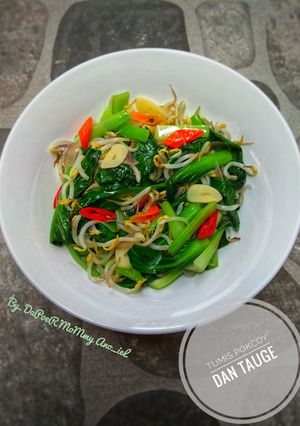 Foto resep Tumis Pokcoy dan Tauge