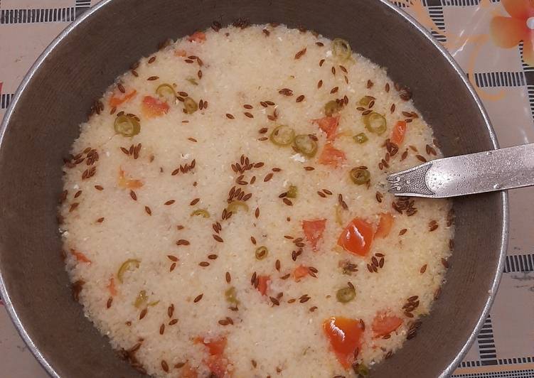 Farali upma (Navratri special) for fasting