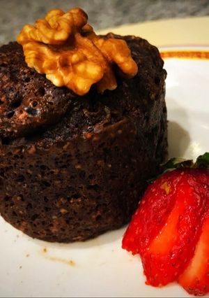 Una foto de Mug cake de chocolate fit muy rica!!