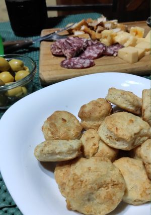 Una foto de Scons de queso facilísimos