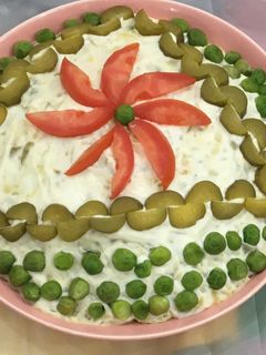 عکسی از دستور سالاد الویه