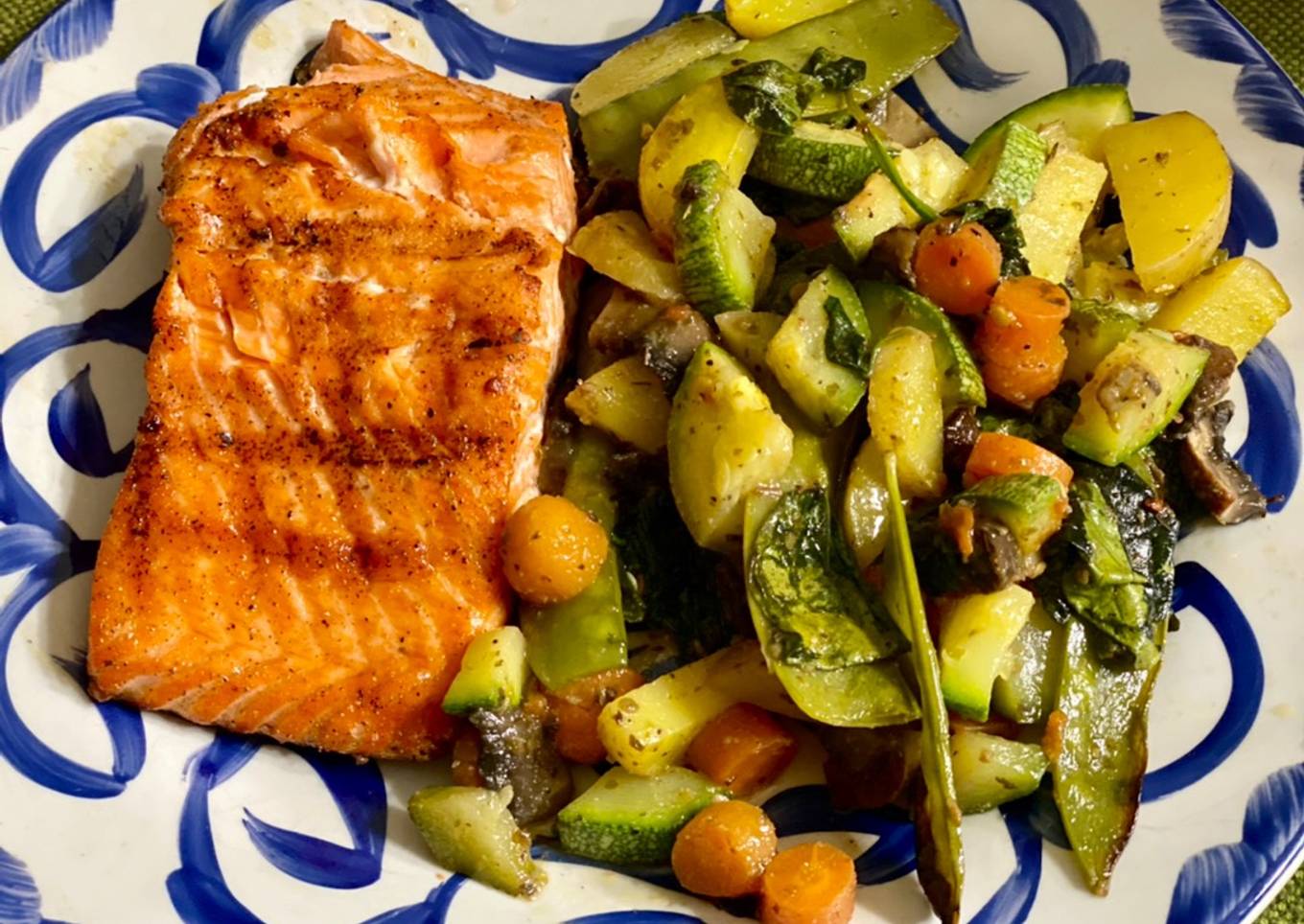 Verduras al horno