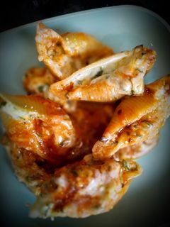 Foto de Conchiglioni recheado com espinafre