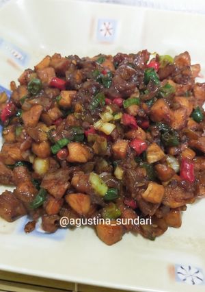 Foto resep 217. Tumis Ayam Bumbu ala Yakitori