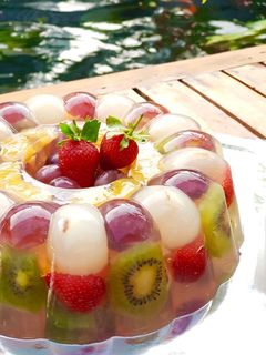 Foto resep Pudding Buah Segar