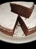 Torta austríaca de chocolate (Sachertorte sin relleno)