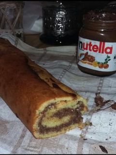 Φωτογραφία της συνταγής Ρολό κέικ με nutella