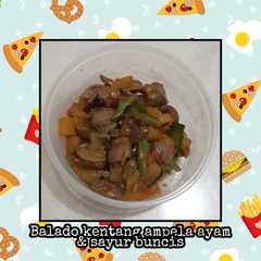 รูปของ Balado Kentang Ampela Ayam