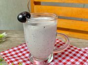 Gambar jus blueberry