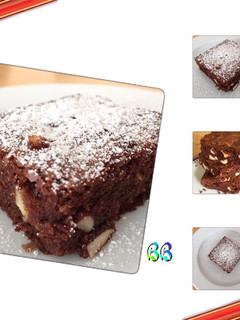 Foto resep Brownies panggang kacang mede
