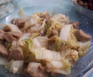 Resep mudah Oseng Sawi Putih Lezat Mantap