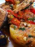 Ensopado de Atum com Batatas e Azeitonas Pretas