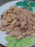 Farofa de bacon e ovos