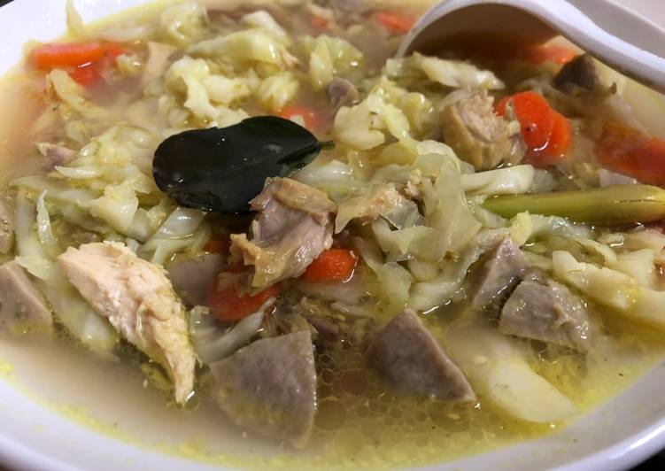 Belajar Membuat Soto Bening, Menggugah Selera