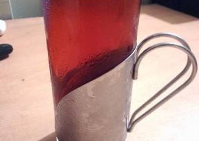κύρια φωτογραφία συνταγής Iced tea λεμόνι χωρίς ζάχαρη